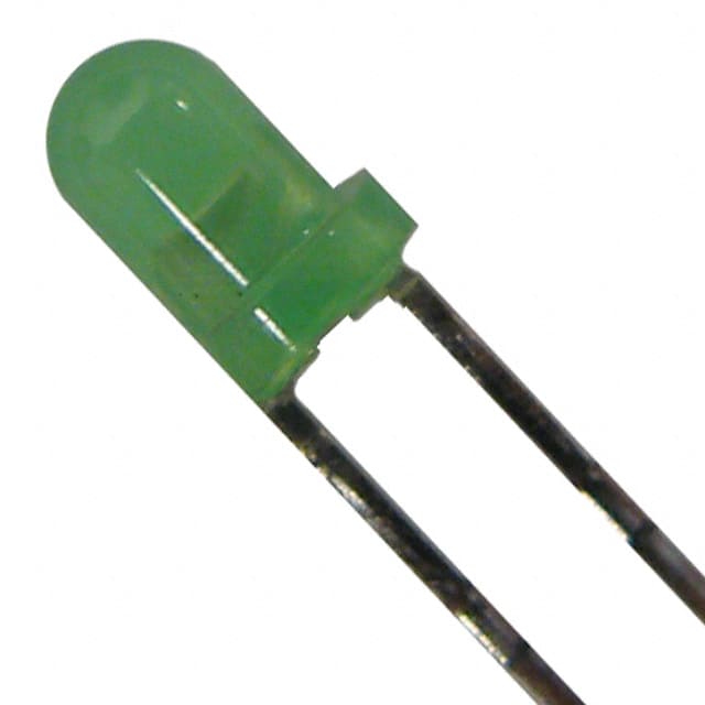 XLUG34D SunLED                                                                    LED GRN DIFF 3MM ROUND T/H