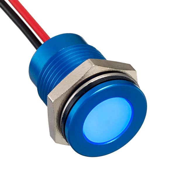 Q14F5ABXXB24E APEM Inc.                                                                    INDICATOR 24V 14MM FLUSH BLUE