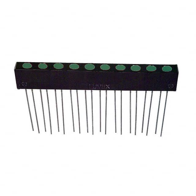 SSA-LXB102GD Lumex Opto/Components Inc.                                                                    LED ARRAY 3MM 10SEG FLAT TOP GRN