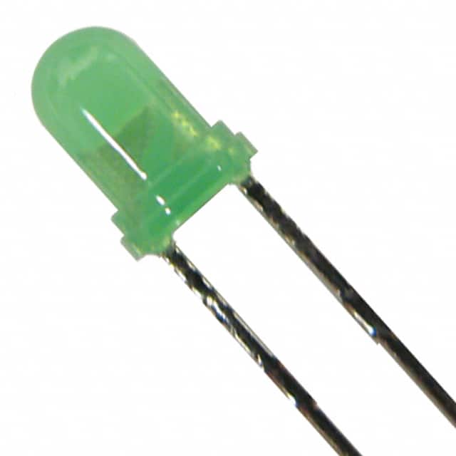 XLUG65D SunLED                                                                    LED GRN DIFF 3MM ROUND T/H