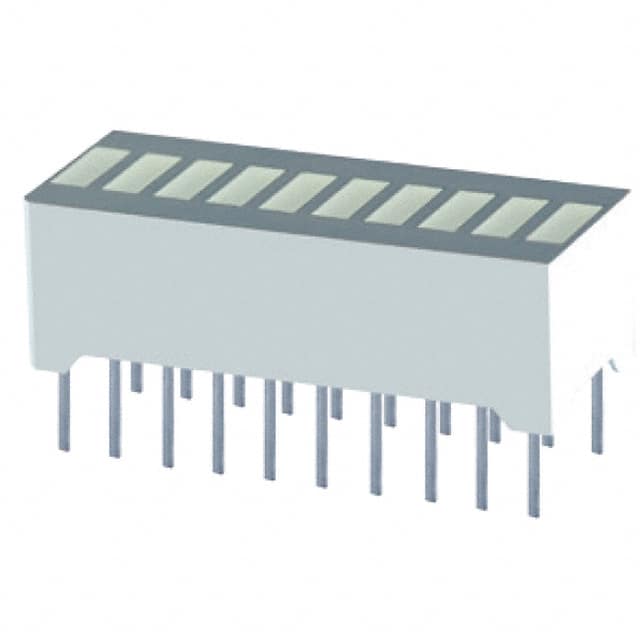 XGMRX10D SunLED                                                                    BARGRAPH 10-SEGMENT RED