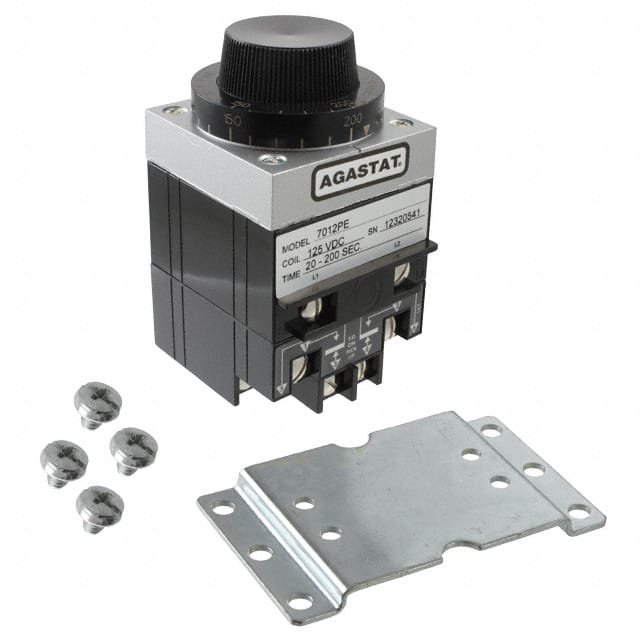 7012PE TE Connectivity Aerospace, Defense and Marine                                                                    RELAY TIME DELAY 200SEC 10A 240V