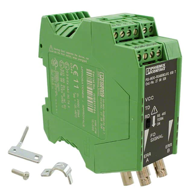 2708326 Phoenix Contact                                                                    FIBER OPTIC CONVERTER DIN RAIL