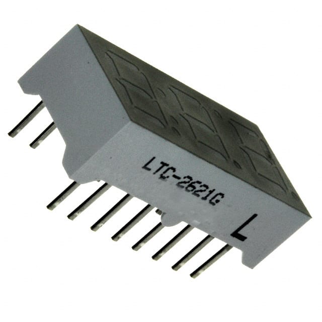 LTC-2621G Lite-On Inc.                                                                    LED 7-SEG .28