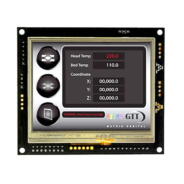 GTT35A-TPR-BLM-B0-H1-CT-V5 Matrix Orbital                                                                    LCD TOUCH TFT 3.5