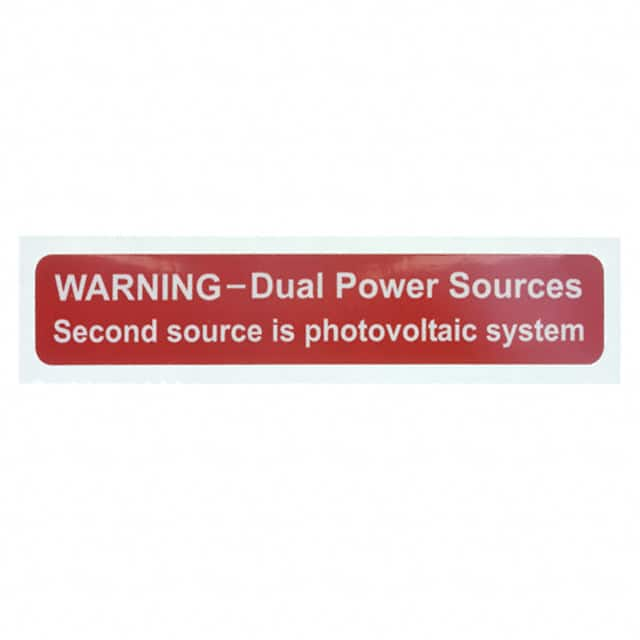 SOL-DPS-104019-4-0.5 TE Connectivity Raychem Cable Protection                                                                    LABEL ID/RATINGS 4.12