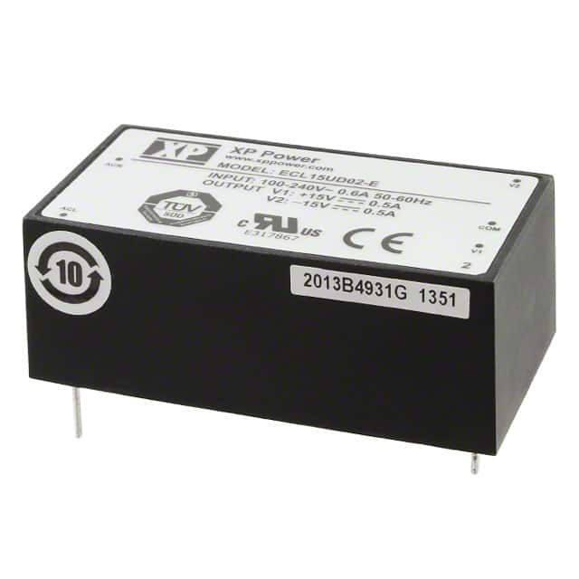 ECL15UD02-E XP Power                                                                    AC/DC CONVERTER +/-15V 15W