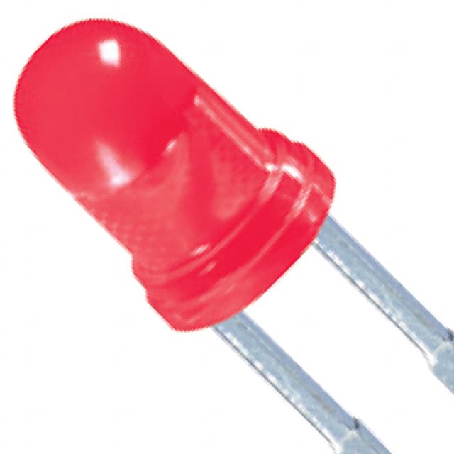 XLUR65D SunLED                                                                    LED RED DIFF 3MM ROUND T/H