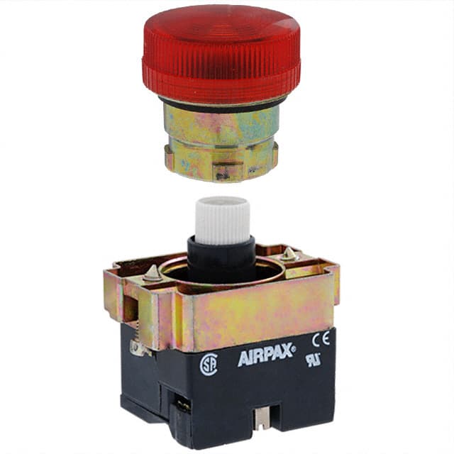 AS2PLB4LB24 Sensata-Airpax                                                                    INDICATOR LIGHT 22MM RED 24V