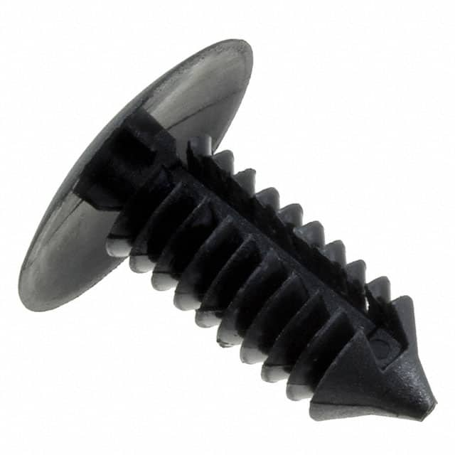 495230 Essentra Components                                                                    BLACK NYLON 6/6 FIR TREE RIVETS,