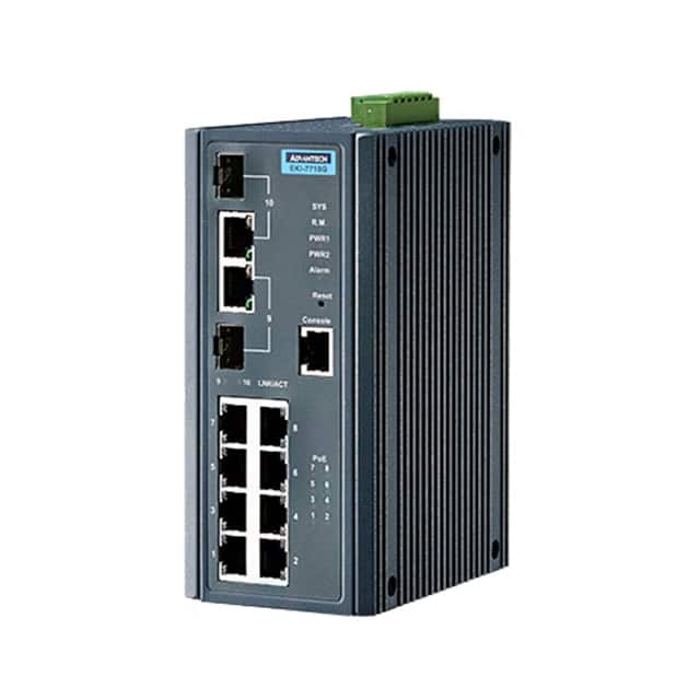 EKI-7710G-2CPI-AE B&B SmartWorx, Inc.                                                                    8-PORT GBE POE/POE+ + 2 GBE CO