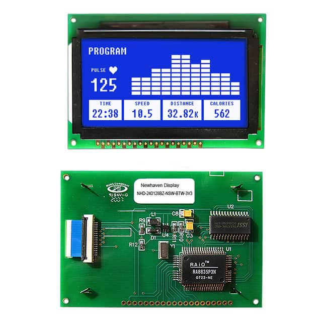 NHD-240128BZ-NSW-BTW-3V3 Newhaven Display Intl                                                                    LCD MOD GRAPH 240X128 WH TRANSM