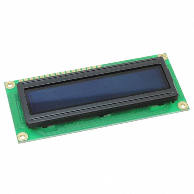 O016N002ABPP5N0000 Vishay Dale                                                                    16X2 BLUE CHARACTER OLED