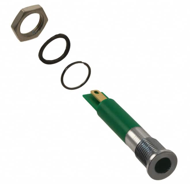 Q8F1CXXG110E APEM Inc.                                                                    INDICATOR 110V 8MM FLUSH GREEN