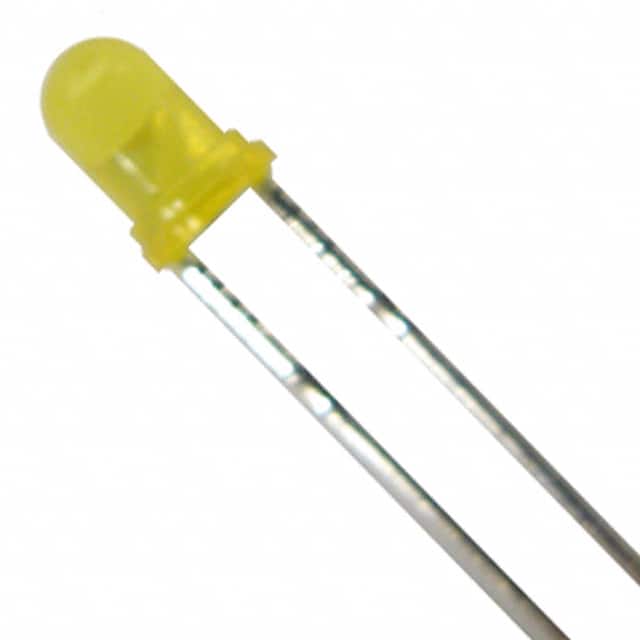 XLUY65D SunLED                                                                    LED YELLOW DIFF 3MM ROUND T/H
