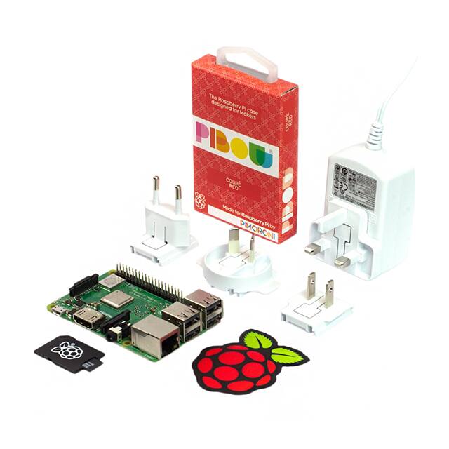 PIM338 Pimoroni Ltd                                                                    RASPBERRY PI 3 B+ ESSENTIALS KIT