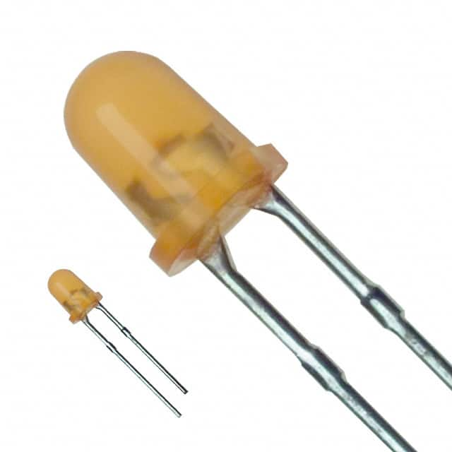 LN49YP Panasonic Electronic Components                                                                    LED AMBER DIFF 4MM ROUND T/H