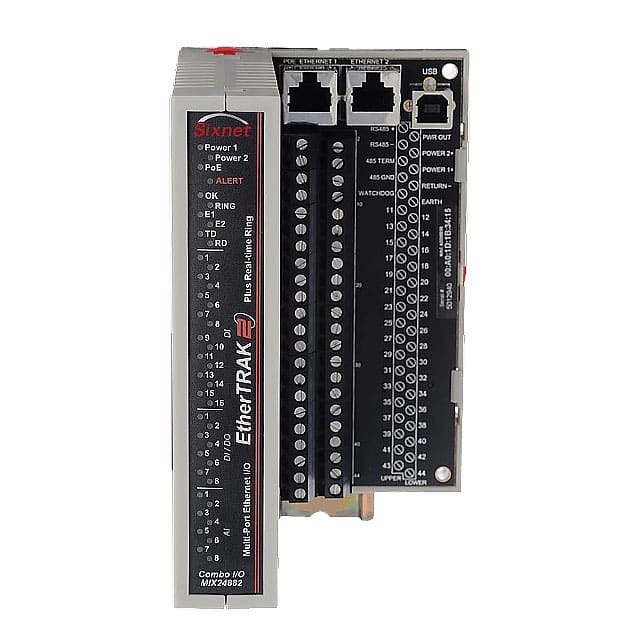 E2-MIX20884-D Red Lion Controls                                                                    ETRAK2 I/O W/20 DI, 4 ISO COUNTE