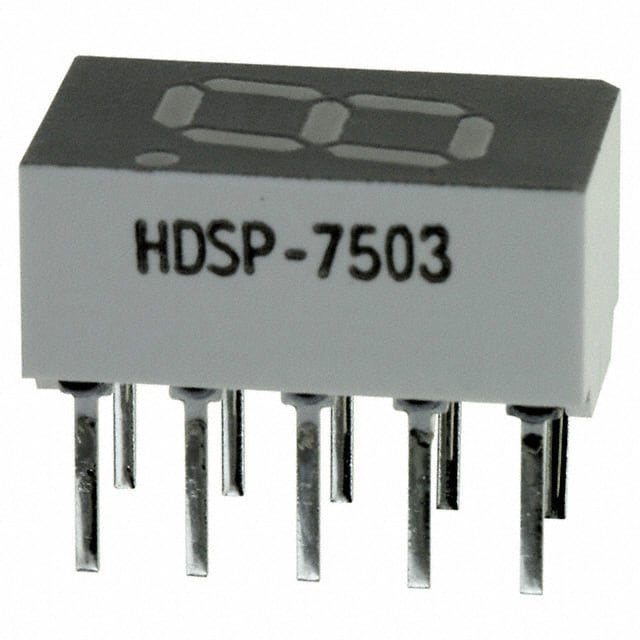 HDSP-7503 Broadcom Limited                                                                    LED 7-SEG 7.6MM CC HE RED RHD