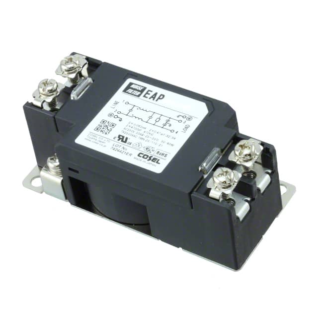 EAP-06-222-D Cosel USA, Inc.                                                                    LINE FILTER 250VDC/VAC 6A DIN