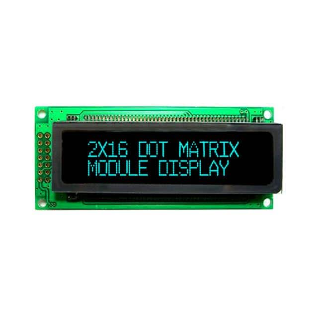 M0216SD-162SDAR1 Newhaven Display Intl                                                                    MODULE VF CHAR 2X16 4.34MM