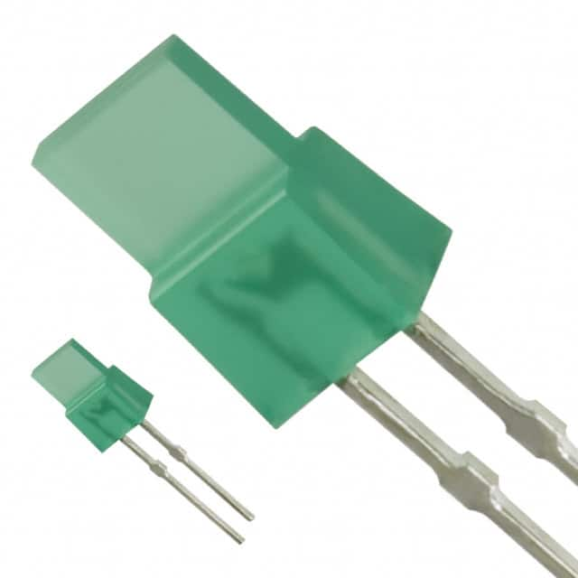 LN324GP Panasonic Electronic Components                                                                    LED GREEN DIFF 5X1MM RECT T/H