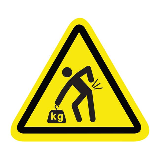 SAFLBL-2.25TRI-0101-500/PK 3M (TC)                                                                    SAFETY LABEL - LIFTING HAZARD, H