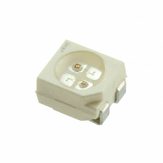 5977761202F Dialight                                                                    LED GREEN/ORG CLEAR 4PLCC SMD