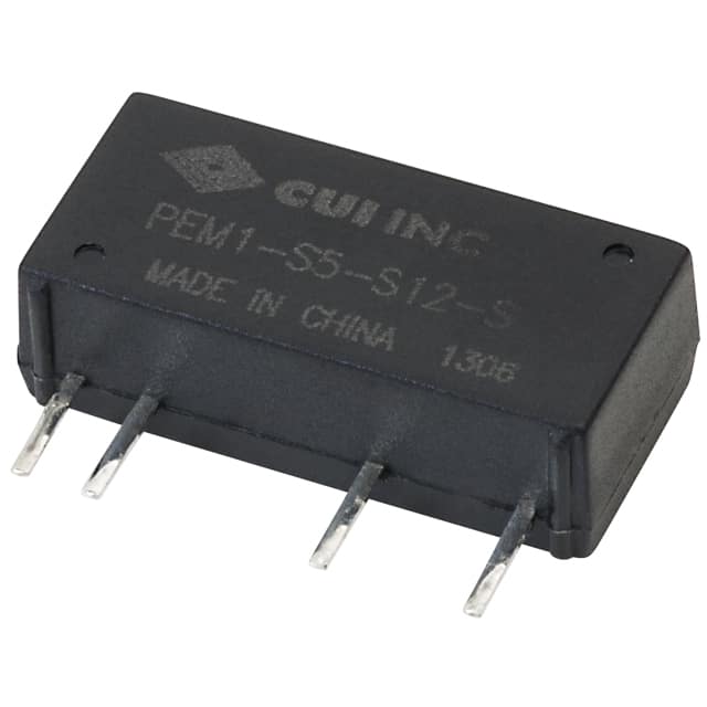 PEM1-S5-D12-S CUI Inc.                                                                    DC DC CONVERTER +/-12V 1W