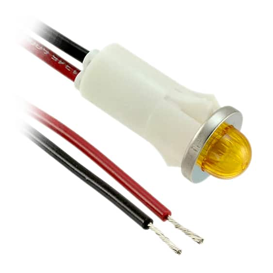 1092M3-125VAC Visual Communications Company - VCC                                                                    LED PANEL INDICATOR AMBER 125V