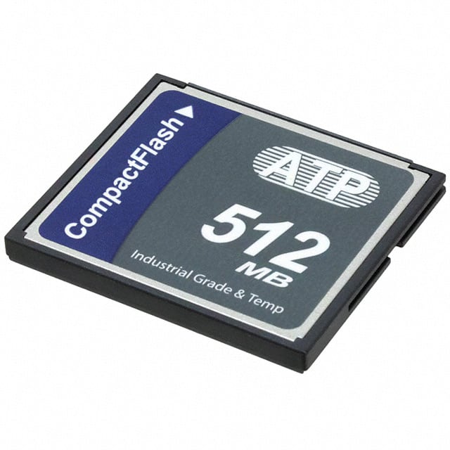 AF512CFI-OEM ATP Electronics, Inc.                                                                    MEM CARD COMPACTFLASH 512MB SLC