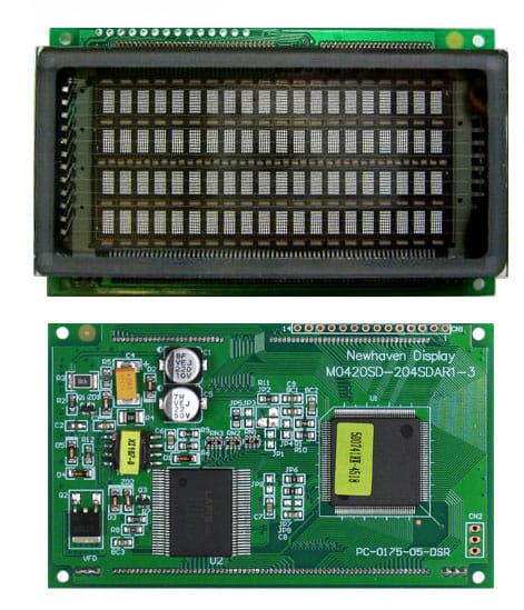 M0420SD-204SDAR1-3 Newhaven Display Intl                                                                    MODULE VF CHAR 4X20 4.84MM