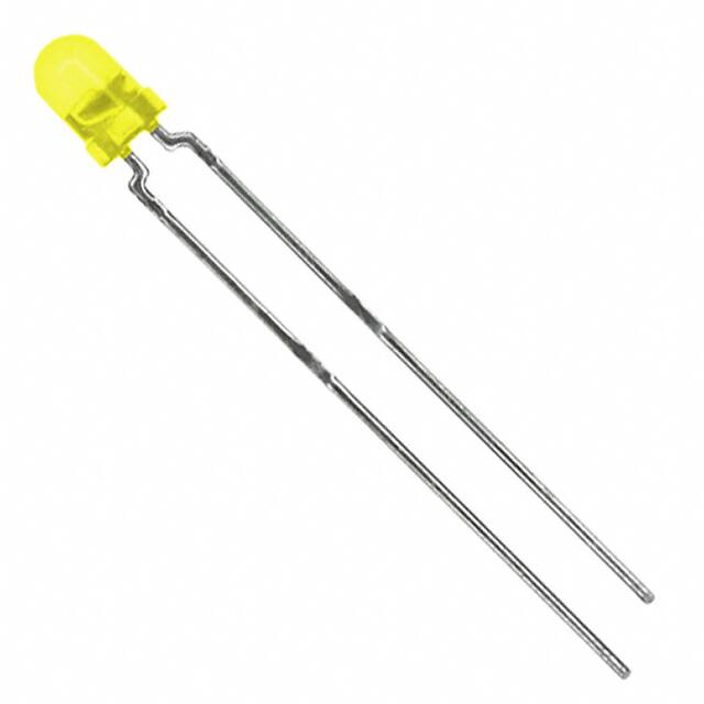 TLHY4400 Vishay Semiconductor Opto Division                                                                    LED YELLOW DIFF 3MM ROUND T/H