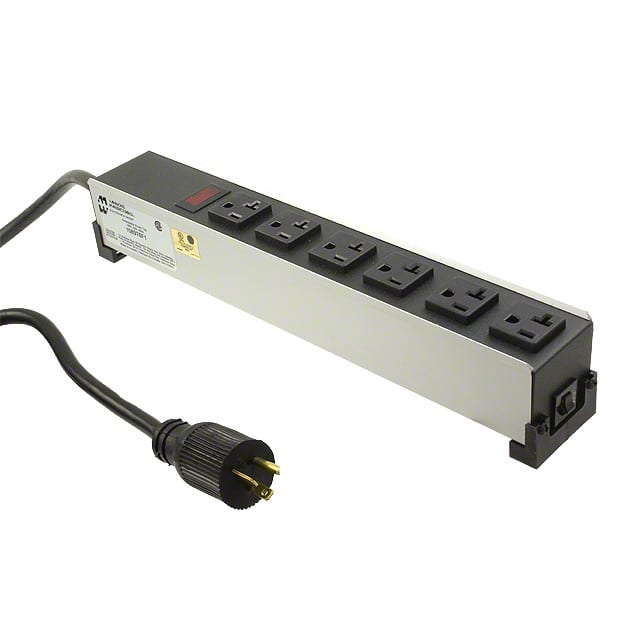 1589H6G1 Hammond Manufacturing                                                                    POWER STRIP 14