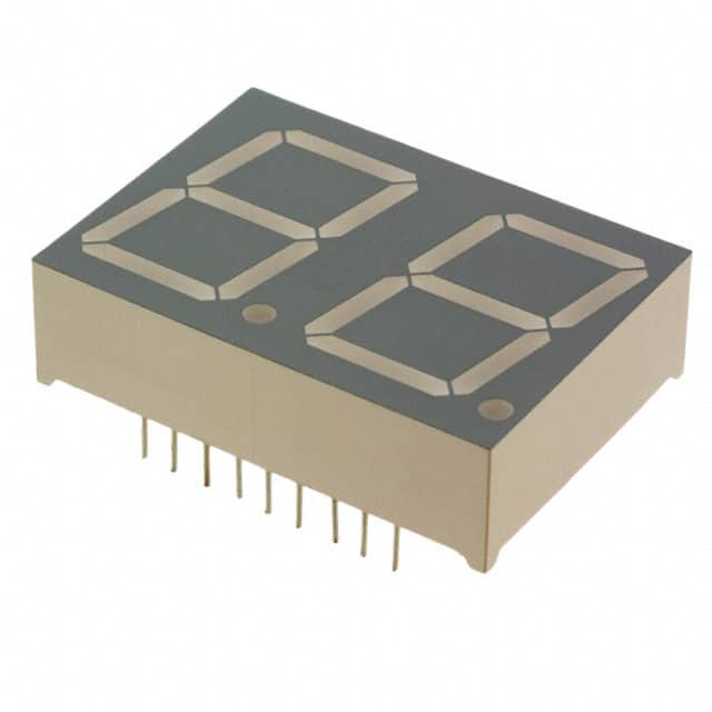 LDD-C812RI Lumex Opto/Components Inc.                                                                    LED 7-SEG .80 DUAL GRN CC DIRECT