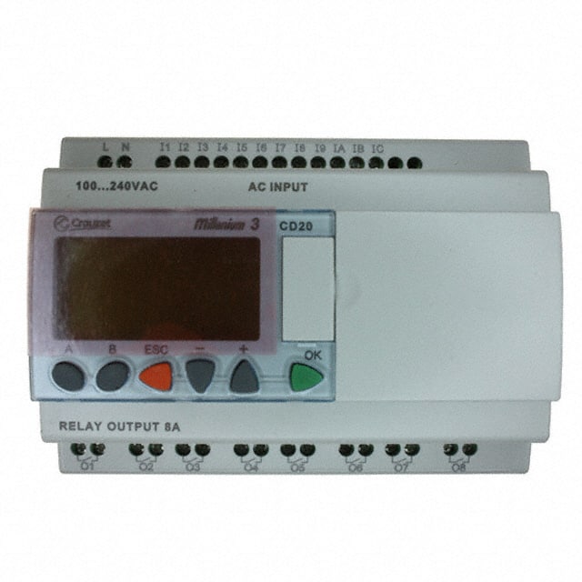 88970053 Crouzet                                                                    CONTROL LOG 12 IN 8 OUT 100-240V