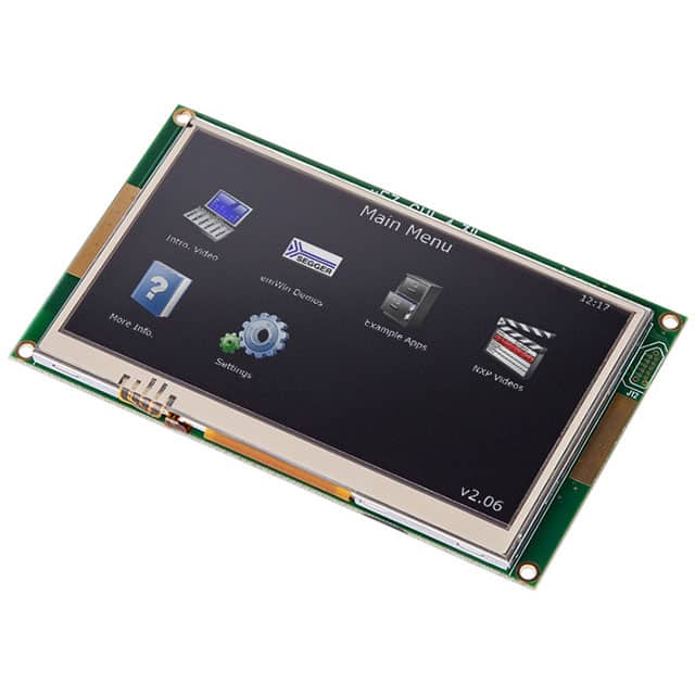 UEZGUI-4088-43WQH-BA Future Designs Inc.                                                                    4.3 RES TOUCH LCD GUI MODULE