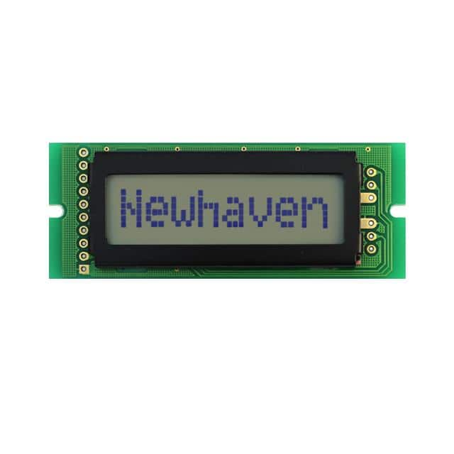 NHD-0108CZ-RN-GBW Newhaven Display Intl                                                                    LCD MOD CHAR 1X8 NO REFL