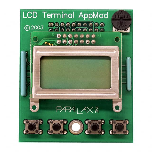 29121 Parallax Inc.                                                                    MODULE APP: LCD TERMINAL 2X8