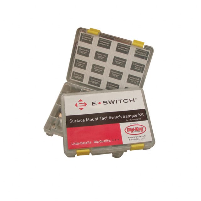 SAMPLE KIT SMT TACT E-Switch                                                                    KIT SMT SUBMINIATURE TACT SWITCH