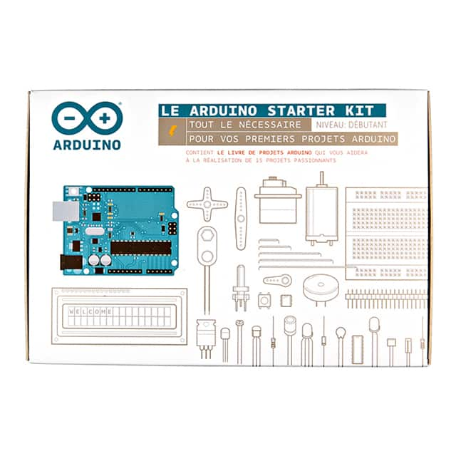 K020007 Arduino                                                                    ARDUINO STARTER KIT FRENCH