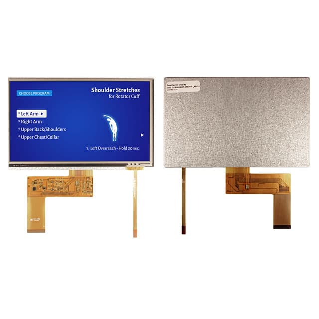 NHD-7.0-800480EF-ATXV#-T Newhaven Display Intl                                                                    DISPLAY LCD MVA TFT TOUCH 40PIN