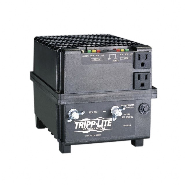 PV500FC Tripp Lite                                                                    INVERTER 500W 12VDC 2OUTLET