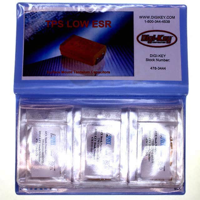 TANTTPS001D AVX Corporation                                                                    CAP KIT TANT 1UF-1000UF 150PCS