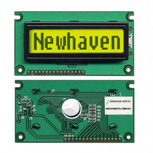 NHD-0108FZ-FL-YBW-3V-C1 Newhaven Display Intl                                                                    LCD MOD CHAR 1X8 Y/G TRANSFL