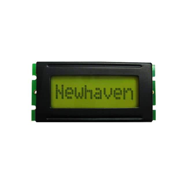 NHD-0108BZ-RN-YBW Newhaven Display Intl                                                                    LCD MOD CHAR 1X8 Y/G REFL