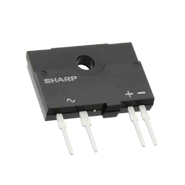 S208T02F Sharp Microelectronics                                                                    OPTOISOLATOR 3KV PWR TRIAC 4SIP