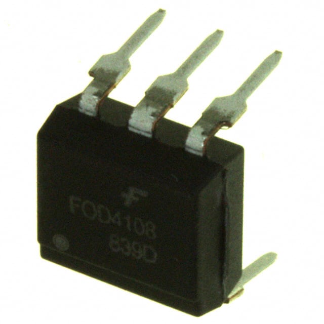 FOD4108 ON Semiconductor                                                                    OPTOISOLATOR 5KV TRIAC 6DIP