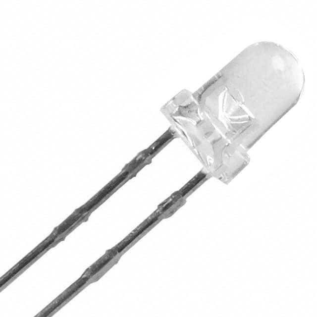 SLR343WBD2PT21 Rohm Semiconductor                                                                    LED WHITE CLEAR 3MM ROUND T/H