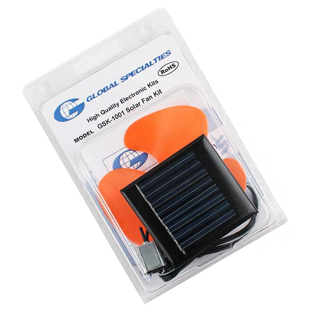 GSK-1001 Global Specialties                                                                    SOLAR FAN KIT 4VDC